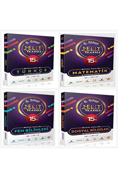 Yanıt Yayınları Elit Karma 6. Sınıf Tüm Dersler Deneme Set