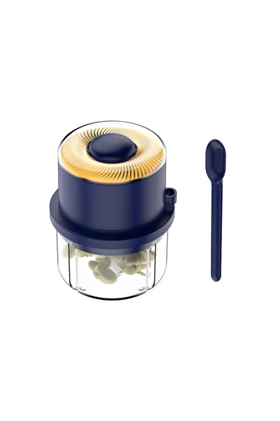 Choice مفرمة ثوم كهربائية زرقاء من تينسول، متعددة الوظائف، لتقشير الثوم الصغي...