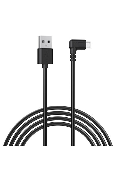 Choice black 1M USB 2.0 to Micro USB Charging Cable USB Straight plug to 90 D...