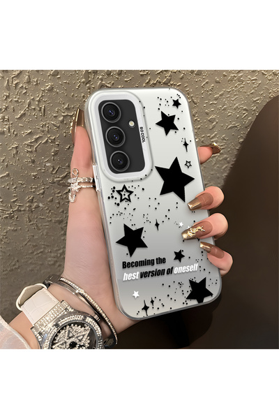 Hontinga غطاء هاتف سيليكون مضاد للسقوط متوافق مع سامسونج جالاكسي S25 بلس، طرا...