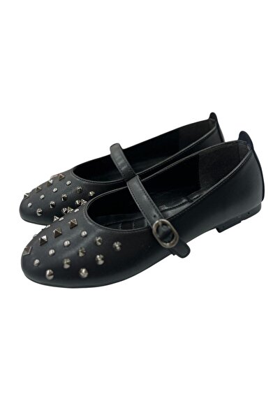 Acarbey Special Collection Staple Detailed Ballerinas
