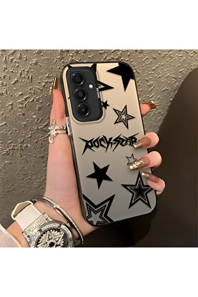 Hontinga حافظة هاتف سامسونج جالاكسي A36 متوافقة مع ستارز منقوش من السيليكون ذ...