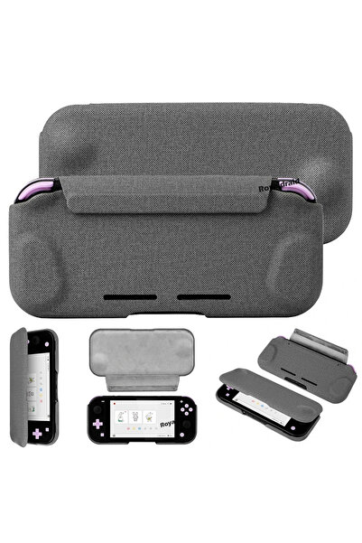 Choice Ligth Grey Flip Cover for NS Switch Lite Protective Case with Magnetic...