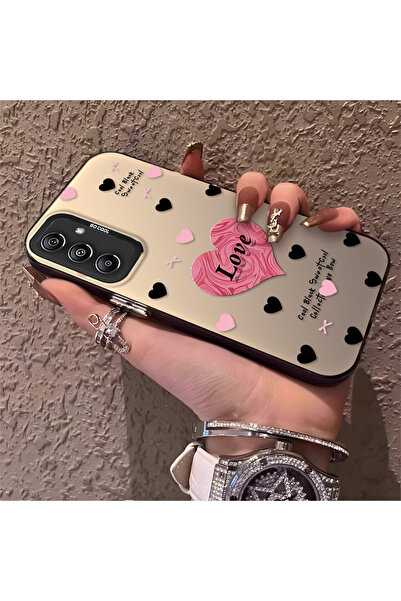 Hontinga حافظة هاتف سامسونج جالاكسي M34 متوافقة مع الحواف السيليكونية الصلبة ...