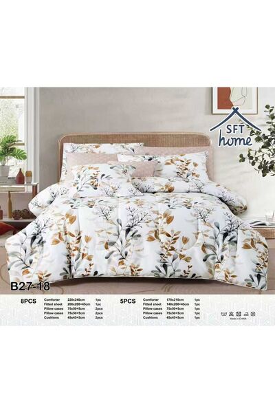 Predas Summer bedspread set, single and a half size, 4 pieces, exceptionally ...