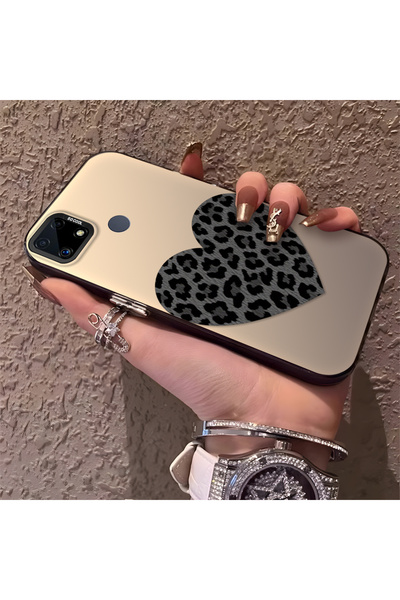 Hontinga حافظة هاتف Realme C15 متوافقة مع الحواف السيليكونية الصلبة والمضادة ...