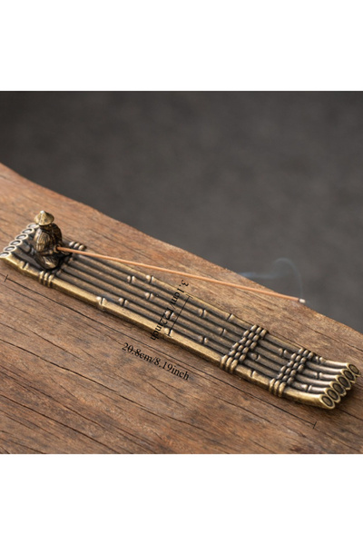 Choice5 V Creative Incense Holder Incense Holder Boat Old Men Fishing Japanes...