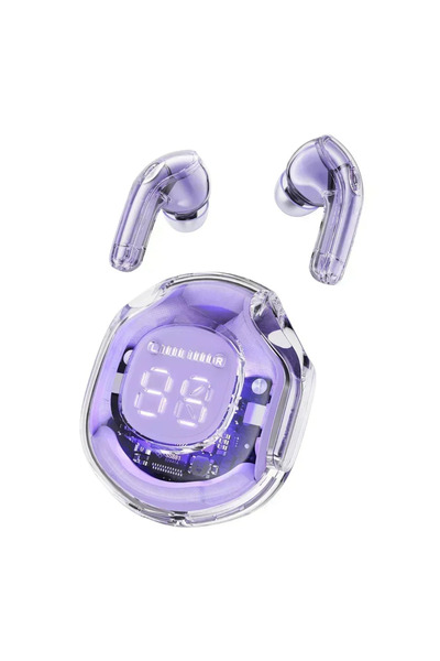 Choice5 سماعات أذن لاسلكية T8 TWS جديدة باللون الأرجواني تعمل بتقنية البلوتوث...