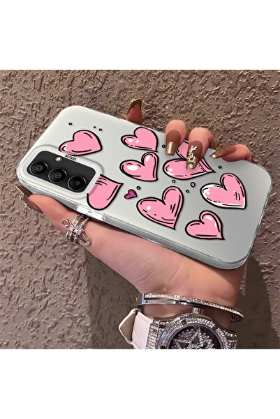 Hontinga حافظة هاتف سامسونج جالاكسي A15 متوافقة مع الحواف السيليكونية الصلبة ...