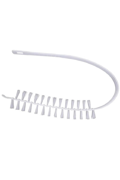 Choice فرشاة تنظيف غسالة بيضاء بمقبض طويل وشعيرات مطورة لتنظيف عميق للحوض الد...