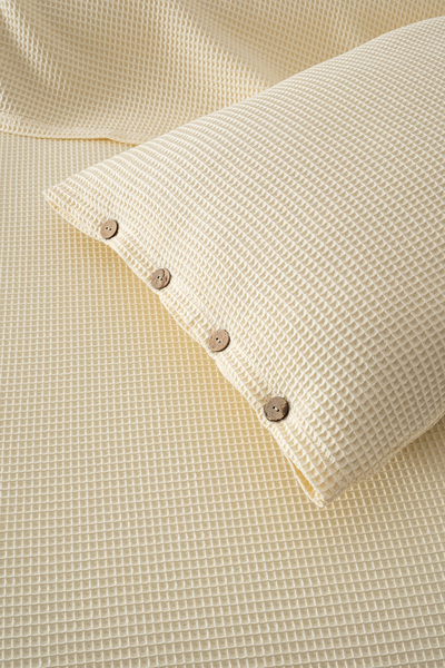 PANCHY CANKY 100% Cotton Pique Coverlet Breathable Summer Bedspread – Lightwe...