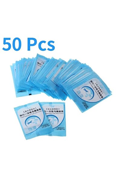 Choice1 50PCS 50PCS Disposable Toilet Seat Covers Portable Waterproof Safe fo...