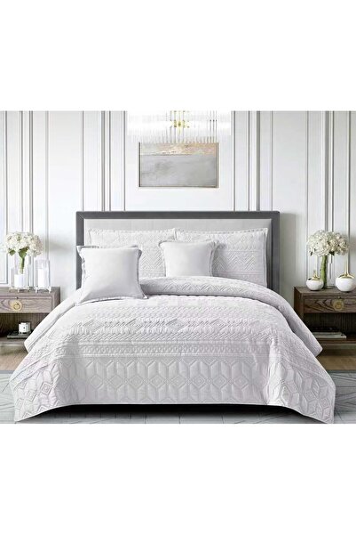 alzawia Single size compressed bedsheet, plain, 4 pieces