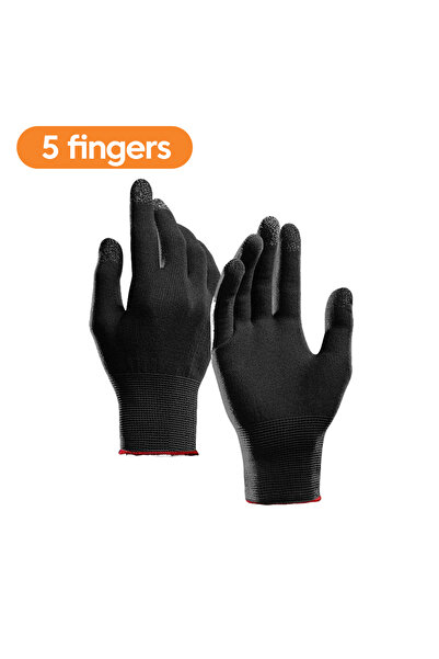 Choice قفازات ألعاب بخمسة أصابع، أطراف أصابع قابل للتنفس، مثالية لألعاب ببجي،...