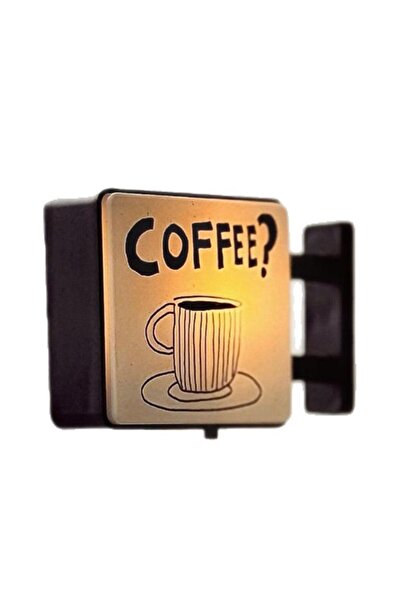 Choice ركن القهوة 02، لافتة إضاءة إبداعية، ملصقات مغناطيسية إبداعية للثلاجة، ...