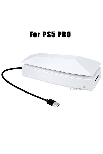 Choice For PS5 PRO NEW Top Cooling Fan For PS5 pro Dust-proof Upper RGB Game ...