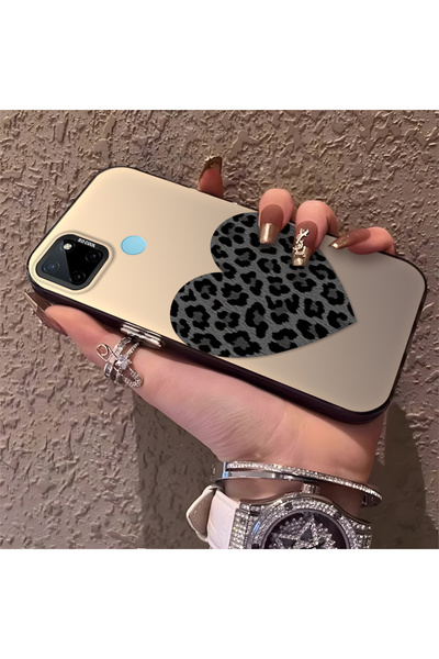 Hontinga حافظة هاتف Realme C21Y متوافقة مع الحواف السيليكونية الصلبة والمضادة...