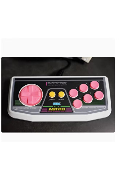 Choice1 Pink For SEGA Astro City Mini Arcade Original Controller Compatible w...