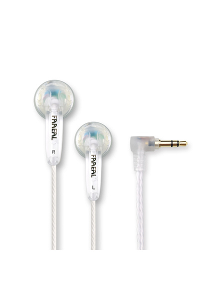 Choice1 White Without Mic FAAEAL Earphones Iris Commemorative Edition Earbuds...