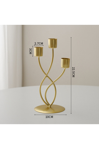 Choice1 E European Style Iron Candle Holder Romantic Dinner Table Decor Home ...