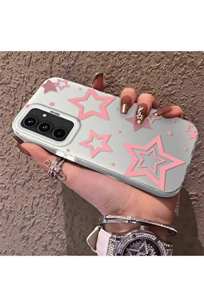 Hontinga حافظة هاتف سيليكون متوافقة مع هاتف سامسونج جالاكسي A54، مزينة بنمط ا...