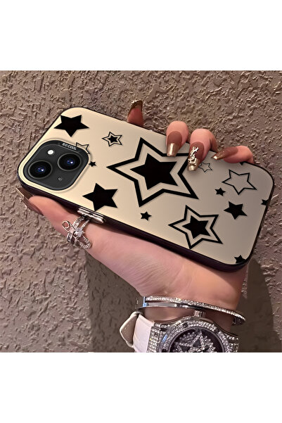 Hontinga حافظة هاتف من السيليكون بنمط النجوم متوافقة مع هاتف iPhone 14 Plus، ...