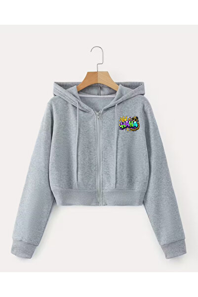 haha Printed Jacket for Children
