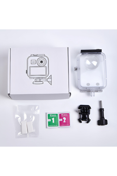 Choice جراب غوص أبيض مقاوم للماء حتى عمق 45 مترًا لكاميرا DJI Osmo 360، غطاء ...