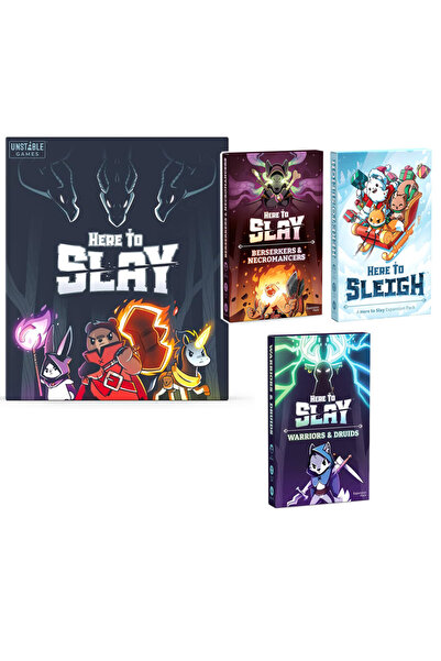 Choice4 Bandai 4 in 1 unicorn Here to Slay Here to Sleigh Holiday Expansion P...