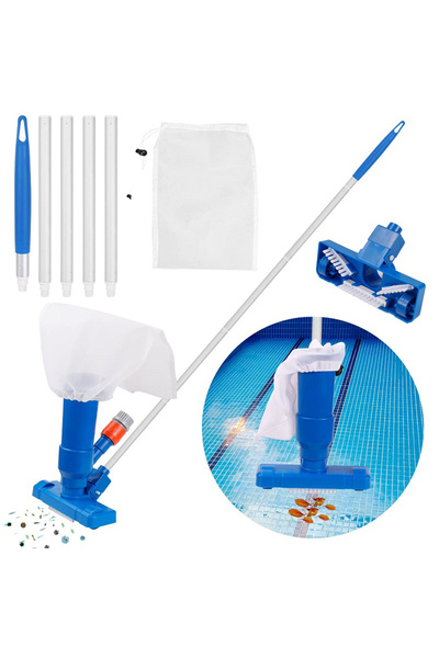 Choice1 أداة تنظيف حمامات السباحة بقابس أوروبي، مكنسة كهربائية للبركة، رأس فر...