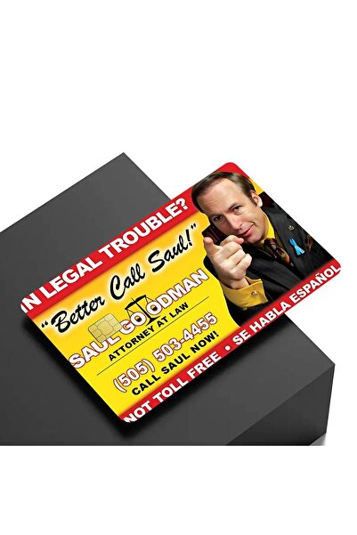 Choice 1 Set z1 Classic Better Call Saul Diy Credit Debit Card Sticker Party ...