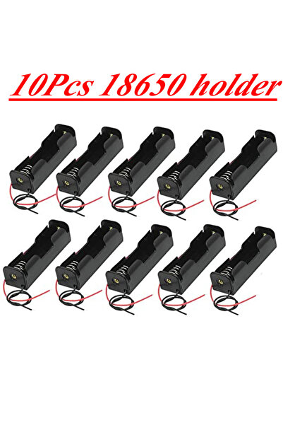 Choice 10Pcs 18650 Power Bank Case 1X 18650 Plastic Battery Holder Storage Bo...