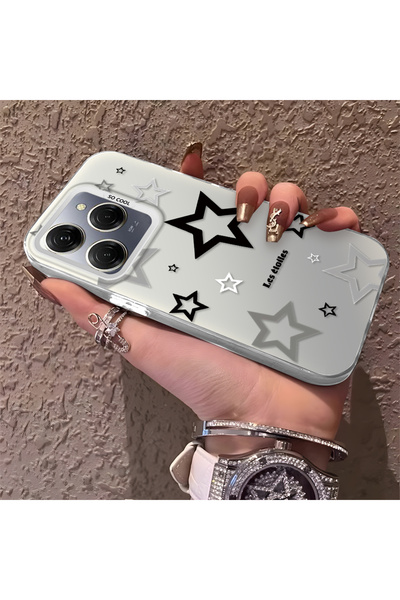 Hontinga حافظة هاتف تكنو سبارك 20 برو 5G متوافقة مع الحواف السيليكونية الصلبة...