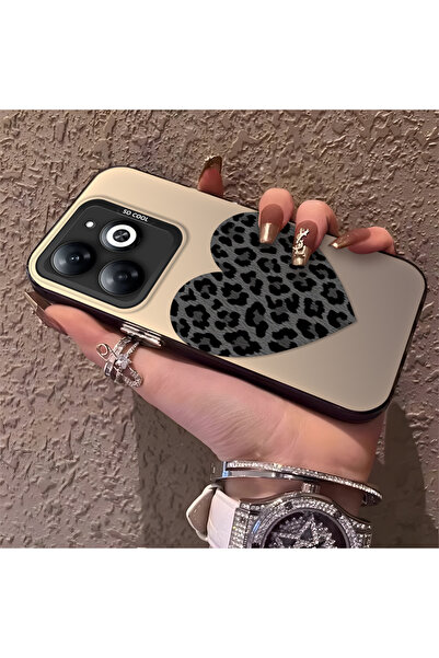 Hontinga حافظة هاتف تكنو سبارك 20 متوافقة مع حافة السيليكون الصلبة ومضادة للس...