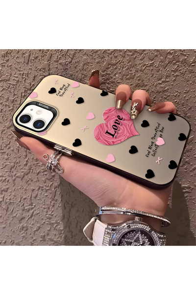 Hontinga حافظة هاتف آيفون 12 برو متوافقة مع السيليكون ذات الحواف الصلبة والمض...