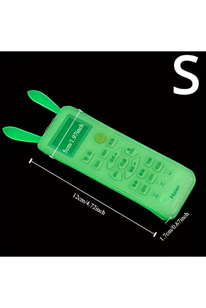 Choice S 1pc Luminous Dustproof Silicone Remote Control Covers TV & AC Remote...