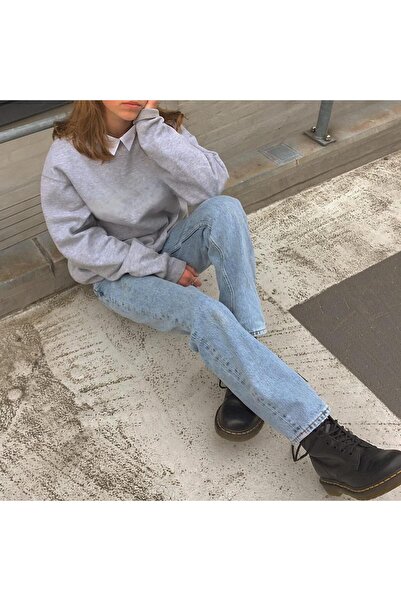 Hira Clothing Φούτερ με δύο νήματα Soft Premium Do Με υφή e ελαφρύ asic