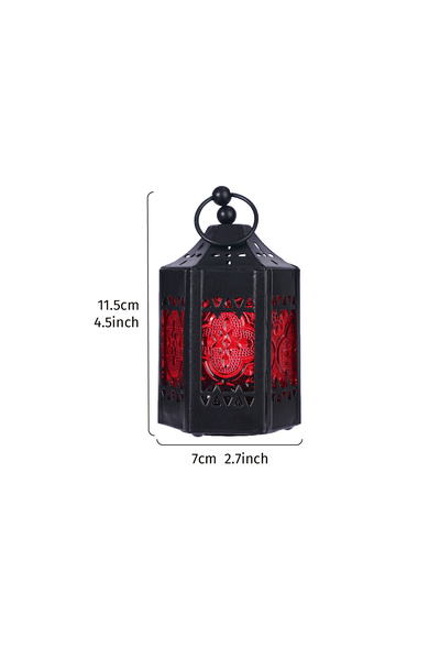 Choice3 6JLKbolizhutaihongse 1PC, European retro ironwork, colored windproof ...