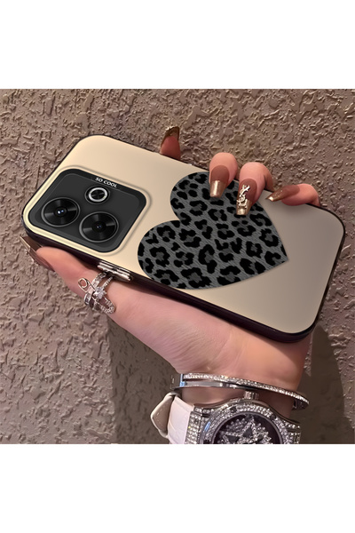 Hontinga حافظة هاتف Redmi 13 4G متوافقة مع السيليكون ذات حافة صلبة ومضادة للس...