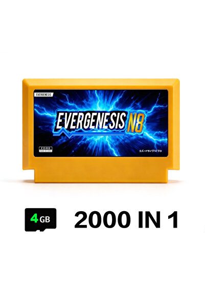 choice2 بطاقة ألعاب EDN8 Pro FC الصفراء الجديدة، 2000 لعبة متعددة في 1، إصدار...