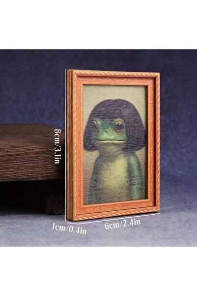 Choice Green 1Pc Funny Frog Fridge Magnet, Mini Refrigerator Magnet For Green...