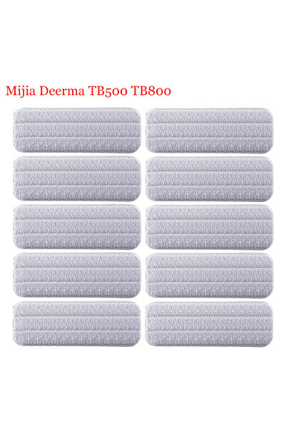 Choice3 10 قطع من أقمشة المسح قابل للغسل لقطع غيار وملحقات مكنسة ميجيا ديرما ...