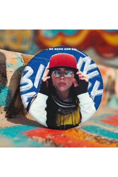 Choice43 دبابيس إبداعية دائرية مضحكة بحجم 25x25 مم، تحمل صورة نجمة الموسيقى ا...