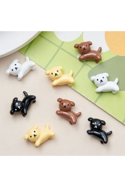 Choice 10pcs mix 10Pcs Kawaii Cartoon Dog Flatback Cabochon Scrapbooking For ...