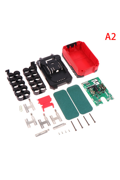 Choice علبة بطارية ليثيوم أيون 18650 ذات 10 خلايا (5/10/15*) بجهد 21 فولت وتي...