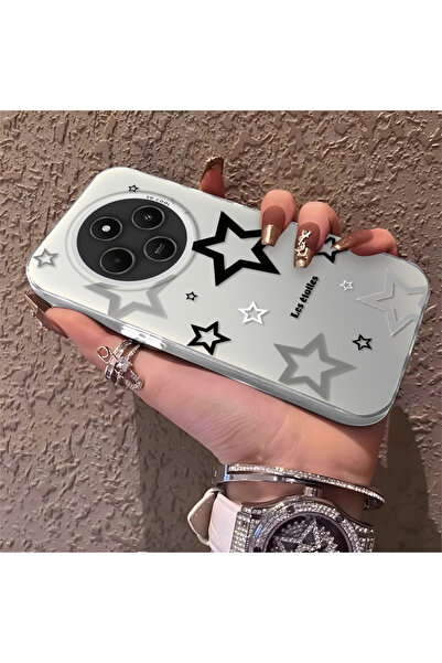 Hontinga حافظة هاتف ريدمي 14C 4G متوافقة مع شبكة الجيل الرابع، مصنوعة من السي...