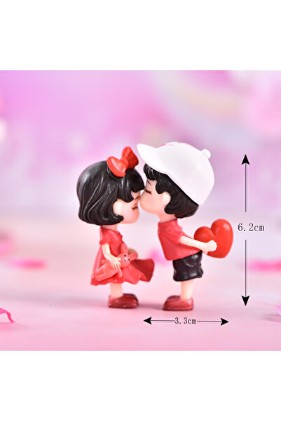 Choice3 QL-4 تماثيل صغيرة كرتونية لزوجين، زينة عيد الميلاد، يمكنك صنعها بنفسك...