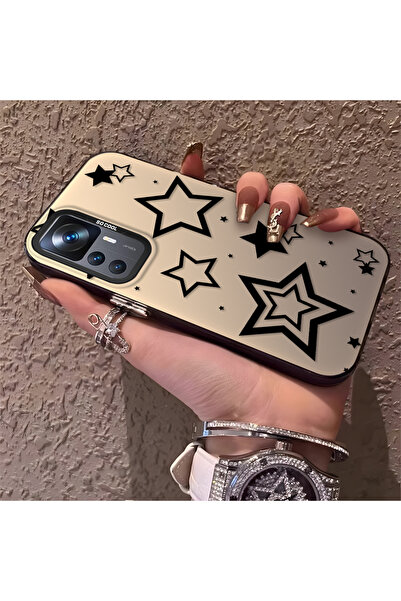 Hontinga حافظة هاتف Mi 12T متوافقة مع الحواف السيليكونية الصلبة والمضادة للسق...