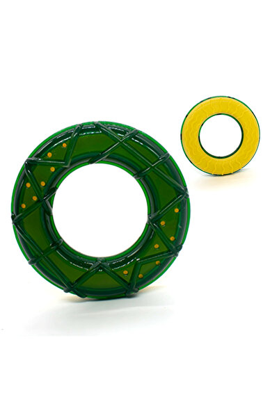 Choice1 لعبة مضغ خضراء صيفية مقاومة للعض للحيوانات الأليفة، لعبة يحافظ على ال...