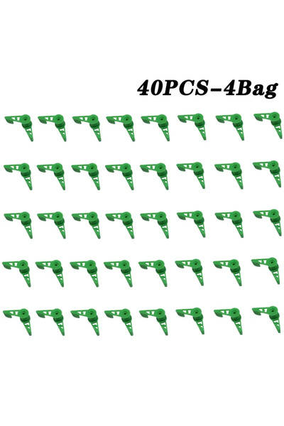 Choice Green-40PCS Plant Branches Bender 360 Degree Adjustable Plant Bender C...